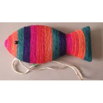 Pet Toy, Colorful Sisal Fish